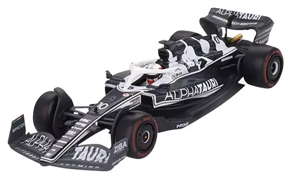 TrueScale Miniatures MINI GT AlphaTauri F1 AT03 Гран-при Абу-Даби Пьера Гасли Готовый продукт 1/64 2022#10