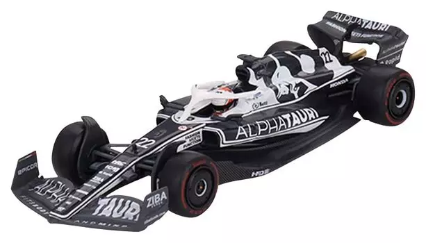 TrueScale Miniatures MINI GT AlphaTauri F1 AT03 Abu Dhabi Grand Prix Yuki Tsunoda Completed Product 1/64 2022#22
