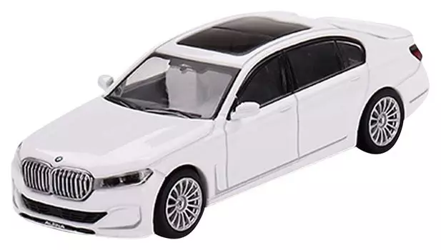 TrueScale Miniatures MINI GT BMW Alpina B7 xDrive Alpin White с правой ручкой, готовый продукт 1/64