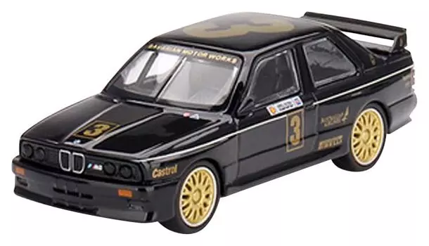 TrueScale Miniatures MINI GT BMW M3 ATCC Championship 1987 года Победитель JPS Team BMW Left Hand Drive Australia Limited Готовый продукт 1/64 #3