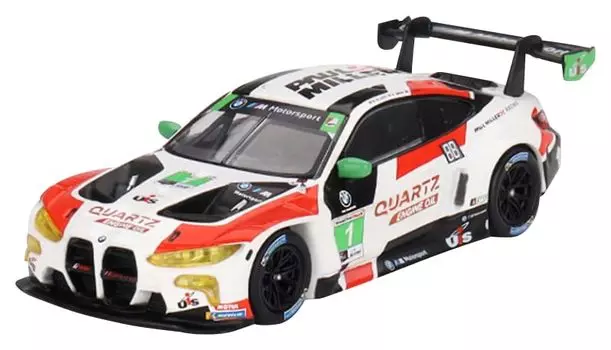 TrueScale Miniatures MINI GT BMW M4 GT3 IMSA Sebring 12 Hours GTD Winner Paul Miller Racing Завершенный продукт 1/64 2023#1