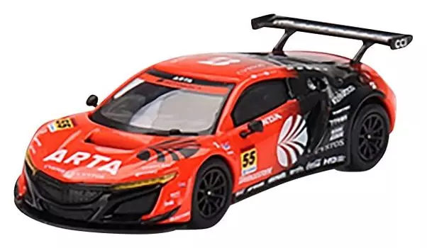 TrueScale Miniatures MINI GT Honda NSX GT3 EVO22 Серия SUPER GT ARTA Эксклюзив для Японии Готовое изделие 1/64 2022#55 (Левый руль) MGT00485-L