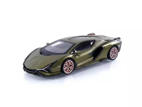 TrueScale Miniatures MINI GT Lamborghini Sian FKP 37 Презентация готового вручную продукта 1/64 (Левый привод)