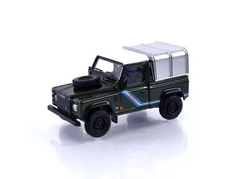 TrueScale Miniatures MINI GT Land Rover Defender 90 Pickup Bronze Green Finished Product 1/64 1/64 (Left Handle) MGT00402-L