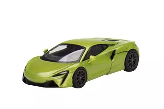 TrueScale Miniatures MINI GT McLaren Altura Flux Green Готовый продукт 1/64 (Правая ручка)