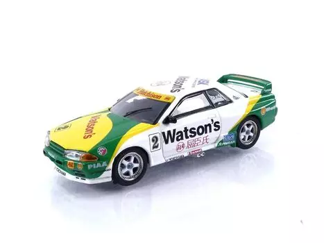 TrueScale Miniatures MINI GT Nissan R32 Macau GP 1991 Готовый продукт 1/64 GT-R Gr.A #2 (Правый руль) MGT00377-Р