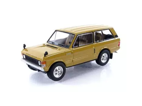 TrueScale Miniatures MINI GT Range Rover 1971 Bahama Gold Hand Finished Product 1/64 (Левый привод)