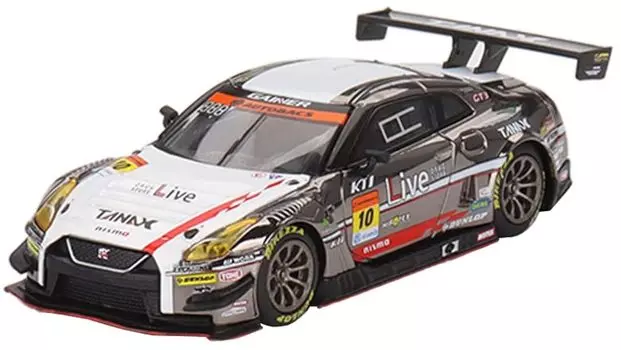 TrueScale Miniatures MINI GT TANAX GAINER SUPER GT2022 SERIES GAINER Hand Japan Limited Готовый продукт 1/64 GT-R #10 (Левый привод)