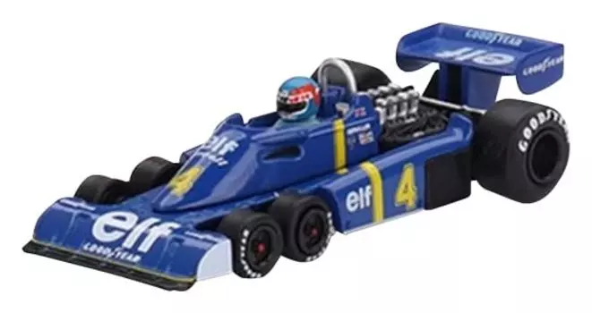 TrueScale Miniatures MINI GT Tyrrell P34 Swedish GP 1976 2nd place car Patrick Depailler Completed product 1/64 #4