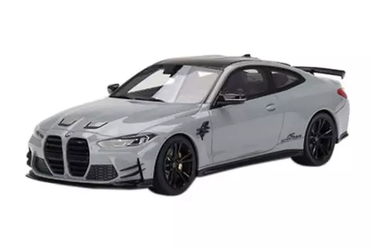 TrueScale Miniatures TOP SPEED BMW AC Schnitzer M4 Competition Brooklyn Grey Metallic Готовый продукт 1/18 (G82)