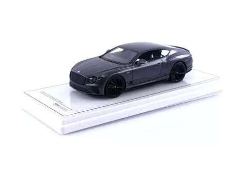 TrueScale Miniatures TSM MODEL Bentley Continental GT Speed 2022 Anthracite Satin Finished Product TSM430621 1/43