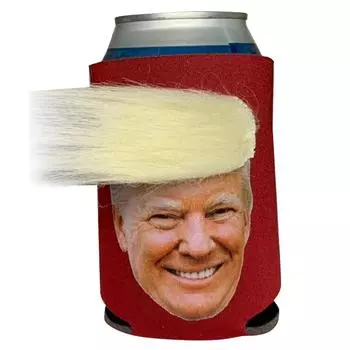 Trump Funny Hair Beer Can Cooler Non-Slip Дональд Трамп Напиток Изолированные Рукава Многоразовый Напиток Банки Охладитель для Банок Бутылки Кофе