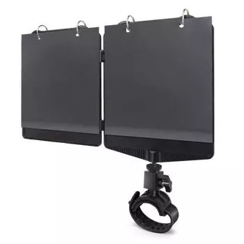 Trumpet Marching Lyre Adjustable Marching Band Lyre 360-degree Rotation Low Brass Lyre with Sheet Music Folder for Trumpet or Cornet чёрный