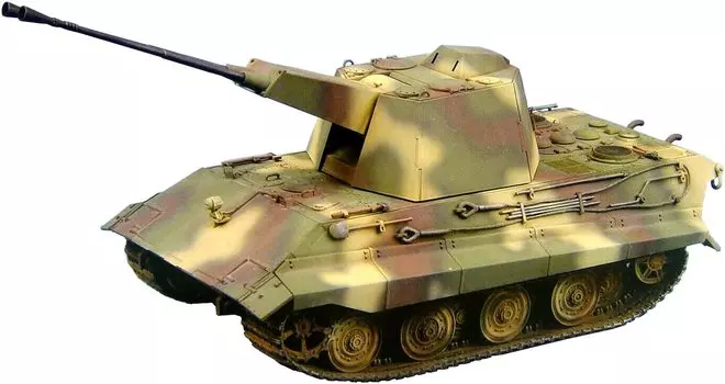 Trumpeter German Tank Plastic Model 07126 1/72 E-75 Anti-Aircraft