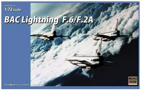 Trumpeter Monochrome BAC Lightning Plastic Model 1/72 F.2A/F6