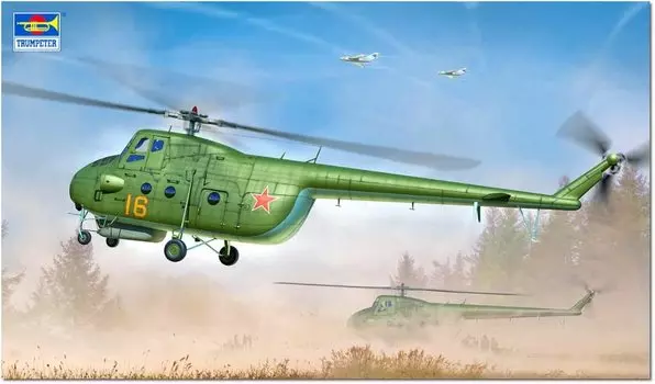 Trumpeter Восточногерманская гончая Пластиковая модель 05817 1/48 Ми-4А