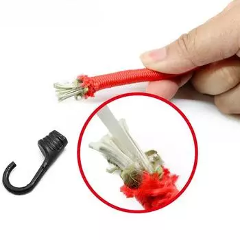 Трос для багажника велосипеда Эластичный трос для багажа Ремень для крепления груза мотоцикла Эластичная арматурная стяжка