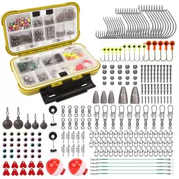 TRUSCEND Fishing Includes Various and Snap A versatile and carefully selected fishing A perfect gift for Set, Tackle, Weights, Sinkers, Hooks,