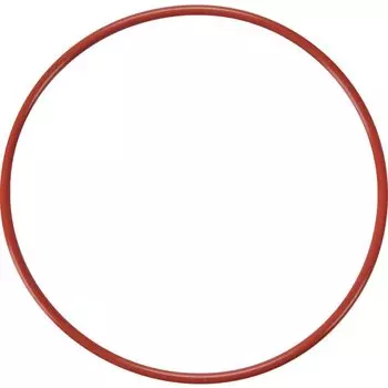 TRUSCO 4C Red silicone rubber O-ring P-130 (1 piece) (for exercise/fixation) T-4CP130