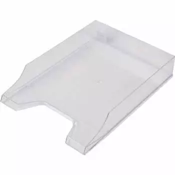 TRUSCO A4 Letter Tray W257XD350XH65 Transparent LTA4-TM
