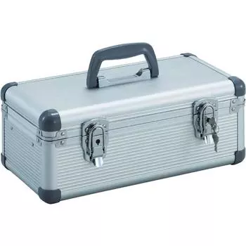 TRUSCO Aluminum Case with Inner Plate 339X162X127 Silver TACN-35 серебряный