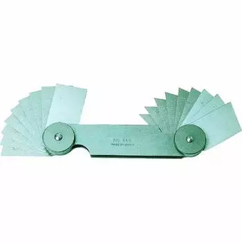 TRUSCO Angle Gauge Measuring Range 18 Piece Set 466 1-45°