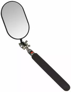 TRUSCO Антенна Тип Инспекционное Зеркало Овальной Формы 80 мм Длинный Тип TT-80CL