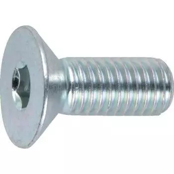 TRUSCO B773-0815 Hexagon socket head flats bolt trivalent white fully screwed M8 x 15 11 pieces
