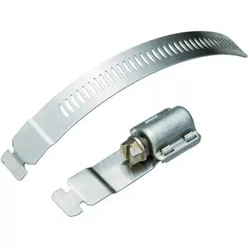 TRUSCO BREEZE Flexible Stainless Steel Hose Band Screw Unit 4004 (10 pieces)