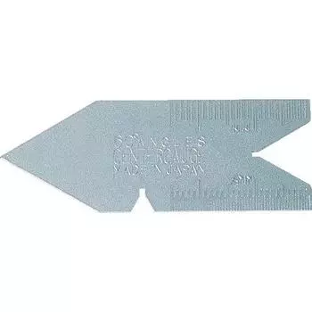 TRUSCO Center Gauge Measuring Range 652 60°