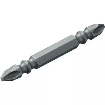 TRUSCO Double Head W Groove Bit 2X150 10 Pieces TWB-2150