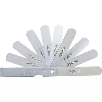 TRUSCO Feeler Gauge Width Length 150 Range T150MH 12.7 0.10~1.00