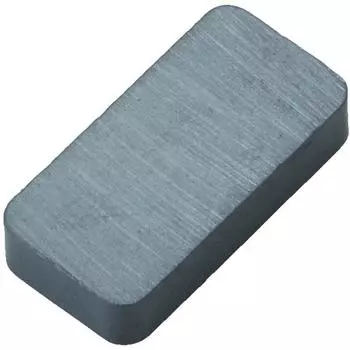 TRUSCO Ferrite Magnet 40mmX12mmX6mm 10 pieces TF40K-10P