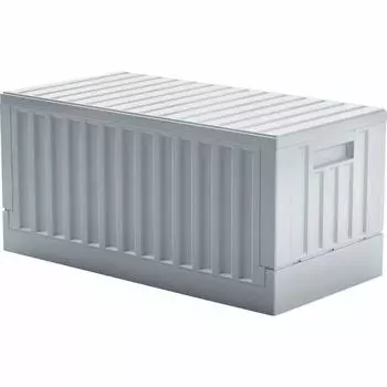 TRUSCO Folding Container with Lid 45L White Storage Case Storage Box TCT45-W белый