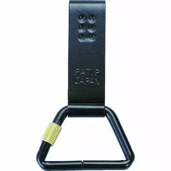 TRUSCO Hook with screw lock black TSF-50-BK