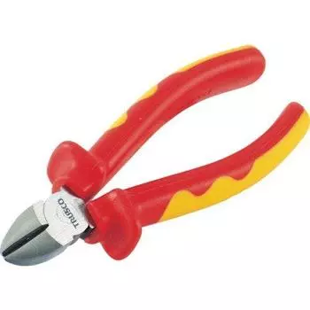 TRUSCO Insulated Electrical Nippers 140mm TZCP140