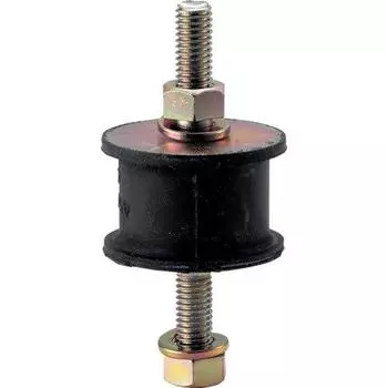 TRUSCO Круглый антивибрационный резиновый двойной болт Максимальная нагрузка 185 Н