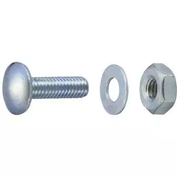 TRUSCO Lightweight Shelf Bolts and Nuts M6X20mm BN20 x 100 Set [Case Sold]