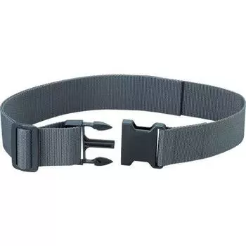 TRUSCO One Touch Buckle Working Belt 50mm Width Gray TC-50GY