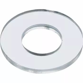 TRUSCO Polycarbonate Washer for M5 50 pieces BPC-WM5-5.5-12-0.8