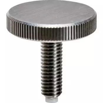 TRUSCO POM padded knurled knob stainless steel M6X30