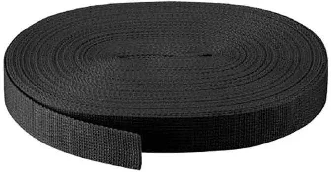 TRUSCO PP belt 50mm x 20m black PPB5020 чёрный