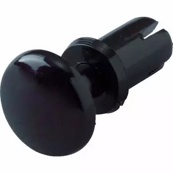 TRUSCO Push Rivets Plate Thickness Hole Diameter Length Black 50 Pieces 4.0~5.0mm 3.1 6.5 TPR3065-BK чёрный