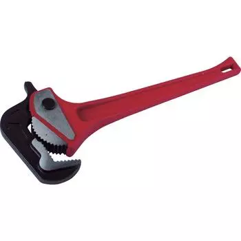 TRUSCO Rapid Pipe Wrench 300mm (Steel) TPWR-300ST