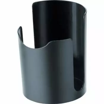 TRUSCO Resin Magnetic Can Holder Black 80mm TPMH-88BK