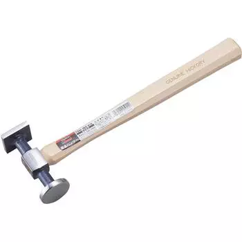 TRUSCO Sheet Metal Hammer Round Flat X Square Type TSM-160