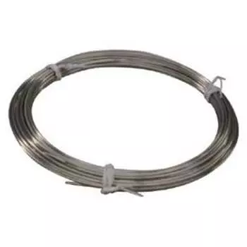 TRUSCO Stainless Steel Wire Small Roll Type 0.9mmX50m TSWS09