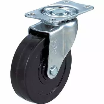 TRUSCO старая модель Komawari Caster 75 резиновое колесо гибкое TYE75RH