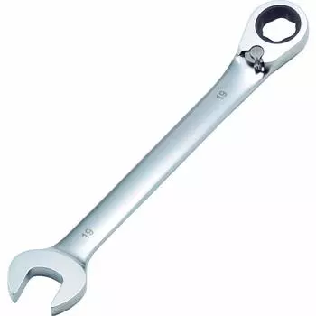 TRUSCO Switchable Ratchet Combination Flower Wrench 13mm TRGT-13