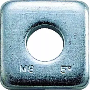 TRUSCO Taper Washer Unichrome Size M6 (1/4) 18 pieces B55-0006